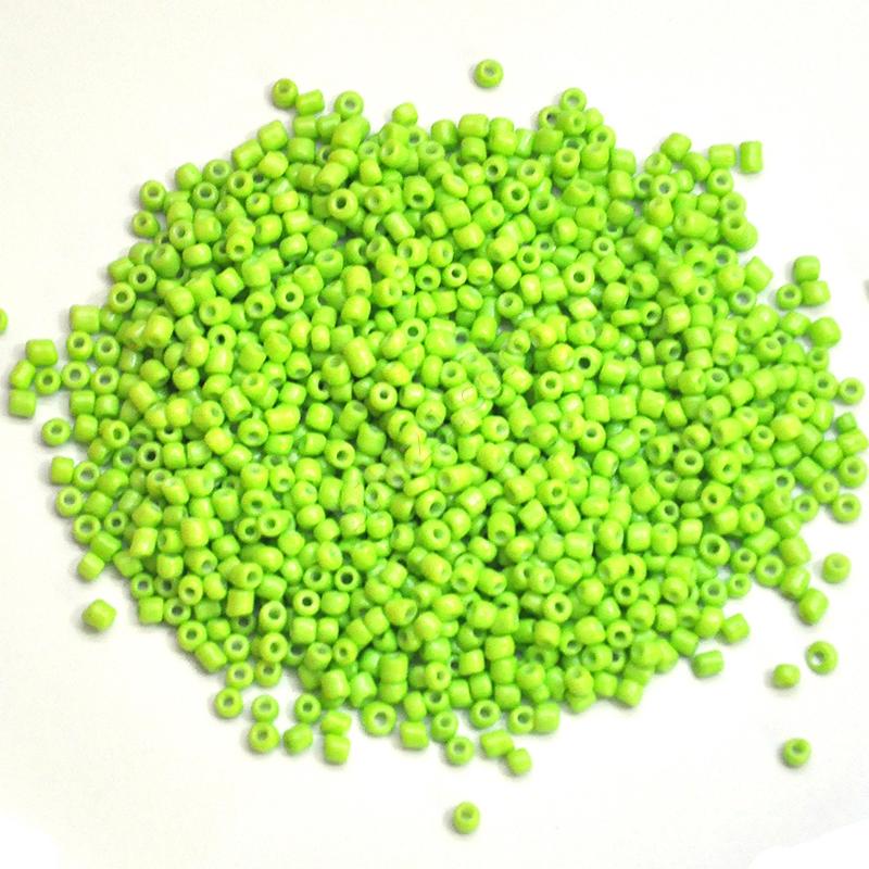 3 Mm 0.8 Cam Kum Boncuk 20 Gram ( Fıstık Yeşili )